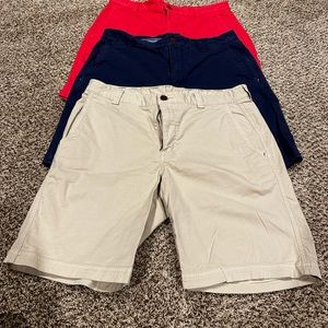 Robert Graham Shorts Mens 32-9" Inseam Classic Fit Flat Front Cotton/3 for 40